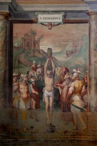 O martírio de St. Feliciana